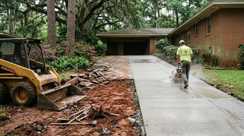 Concrete Removal & Replacement Tallahassee