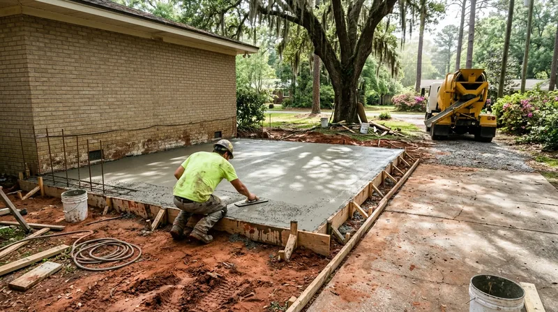 Concrete Slabs & Foundations Tallahassee